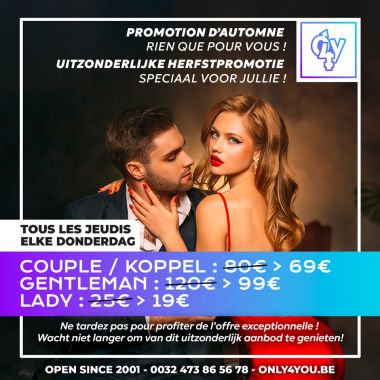 Après-midi gang bang + massages Érotiques & live dj à partir de 19h00 le Jeudi 30 Octobre 25 - 2290