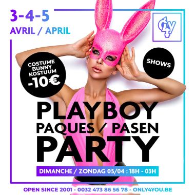Playboy paques party & après-midi gang bang et massages  le Vendredi 03 Avril 26 - 2595
