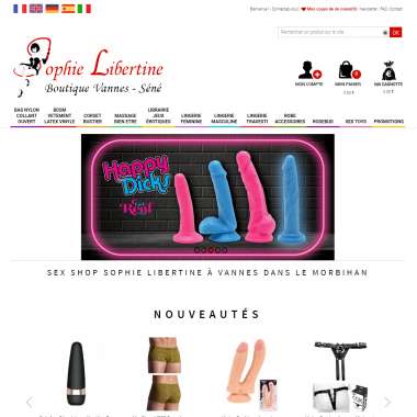 Sexshop sophie libertine