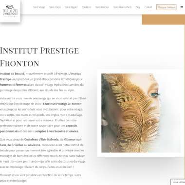 Institut de beauté institut prestige