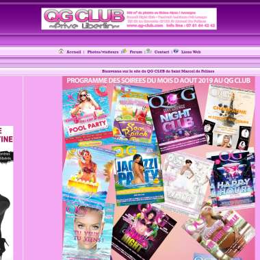 Club échangiste qg club