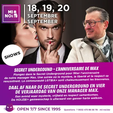 Secret underground – l’anniversaire de max + après midi gangbang et massages érotiques le Vendredi 18 Septembre 26 - 2870