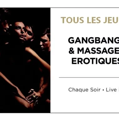 Après-midi gang bang & massages & dj live à partir de 19h  le Jeudi 05 Novembre 26 - 2942