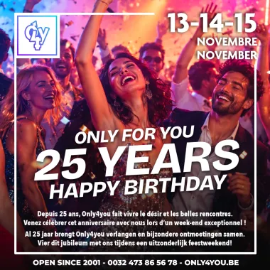25 years only4you – happy birthday ! + apéro du dimanche le Dimanche 15 Novembre 26 - 2959