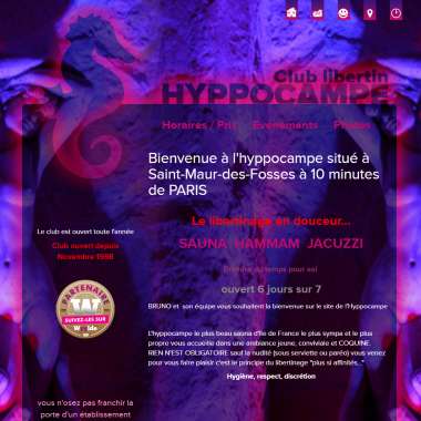 Club échangiste Hyppocampe