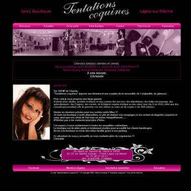 Sexshop tentations coquines