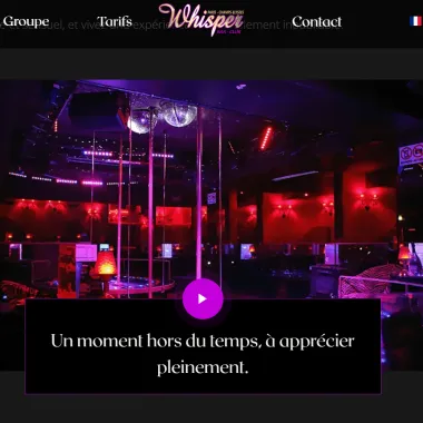 Cabaret et bar à hotesse whisper club