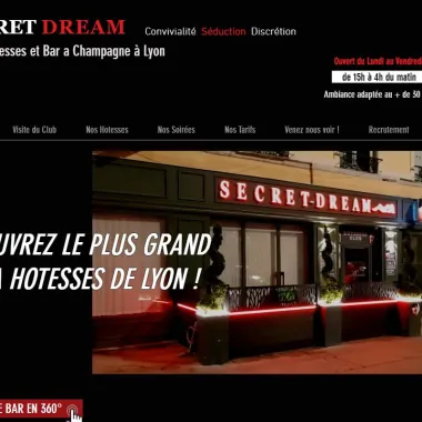 Cabaret et bar à hotesse secret dream