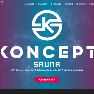 Club échangiste Koncept Sauna