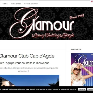 Club échangiste le glamour