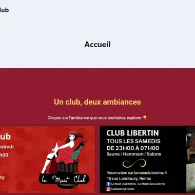 Club échangiste Le Must Club