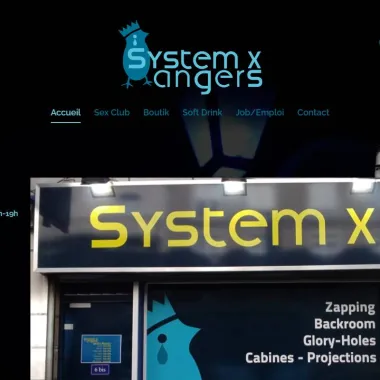 Sexshop sexshop system x angers
