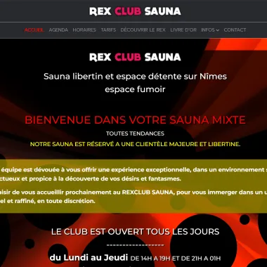 Club échangiste REX CLUB SAUNA NIMES