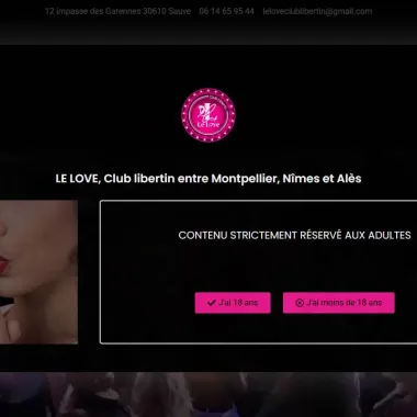 Club échangiste Club libertin Gard - Le Love
