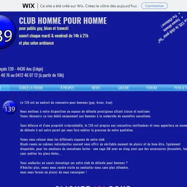 Club échangiste Le 139