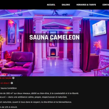 Club échangiste Sauna Caméléon