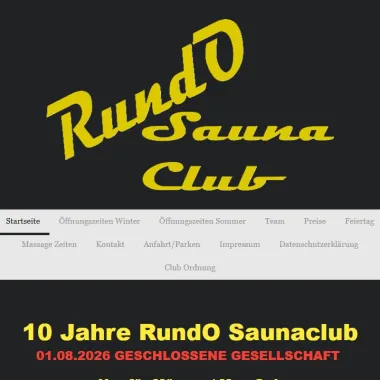 Club échangiste rundo sauna club